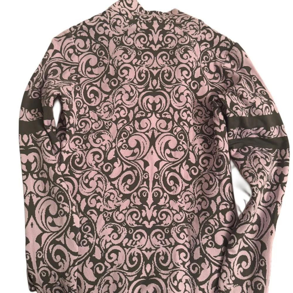 Newland Pink and Black Patterned Pullover - Picture 4 of 6